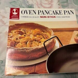 Nordic Ware Non-Stick Oven Pancake Pan with Black Finish